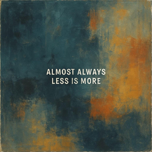 Almost Always Less Is More