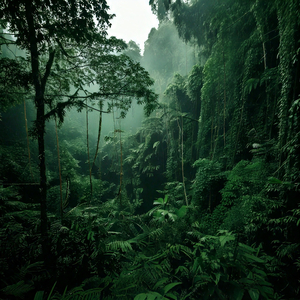 Mist over Ubud