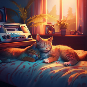 Lofi Calmante Para La Comodidad Del Gato