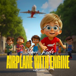 Airplane with engine