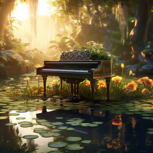 Zen Garden Piano Echoes