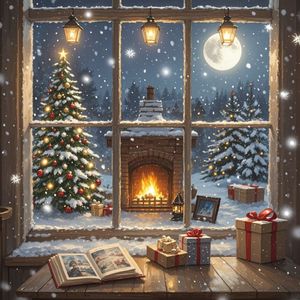 雪落圣诞夜-爪子