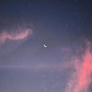 今晩はお月さん