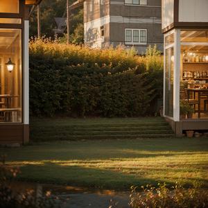 木芙蓉花下招客饮