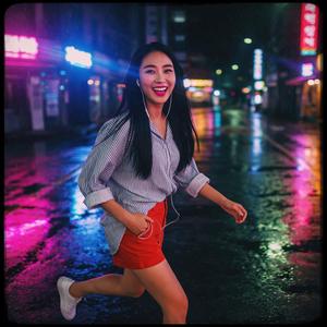 네온빛 여름밤