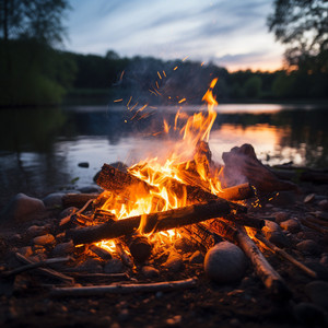 Dicha De Llamas Meditativas
