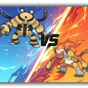 Infernape vs. Electivire (Blaze and Thunder)