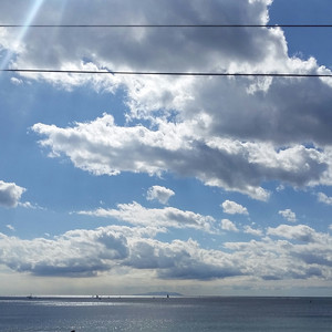 青い空がいい