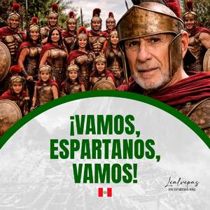 ¡Vamos, espartanos, vamos!