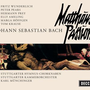 St. Matthew Passion / Part 1:No.4 Evangelist, Chorus I/II, Jesus: "Da versammelten sich die Hohenpriester"
