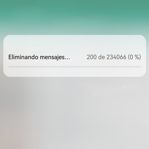eliminando mensajes