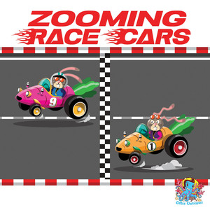 Zooming Race Cars