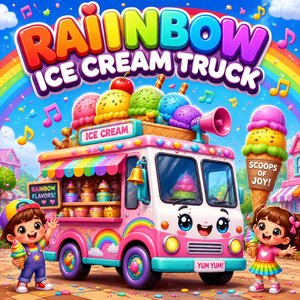 Rainbow Ice Cream Truck