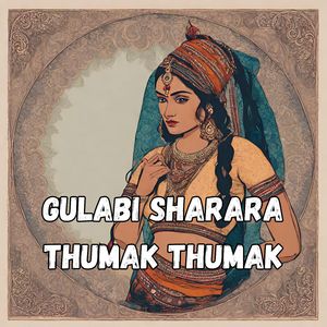 Gulabi Sharara Thumak Thumak