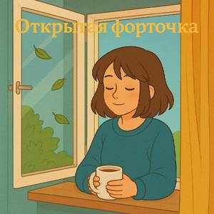Открытая форточка