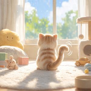 고양이 꼬리 살랑