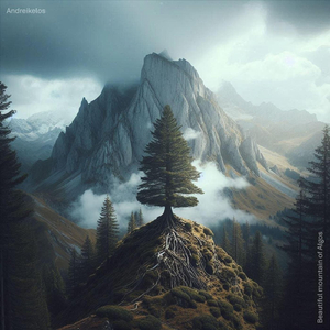 Beautiful Mountain of Algos