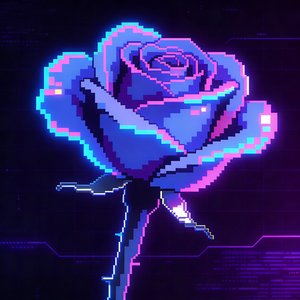 Holographic Rose 「G」