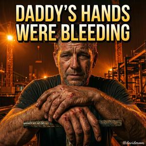 DADDY'S HANDS WERE BLEEDING