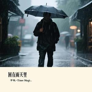 困在雨天里