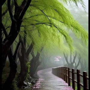 雨落星眸