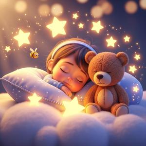 Abejita y nubes de algodón