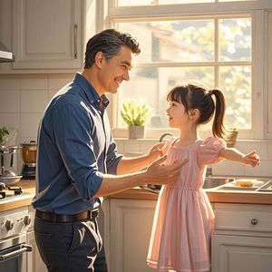 沉默而内敛的父爱