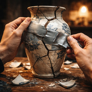 Kupilih yang terlanjur hancur