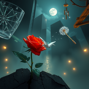 钢筋森林的玫瑰