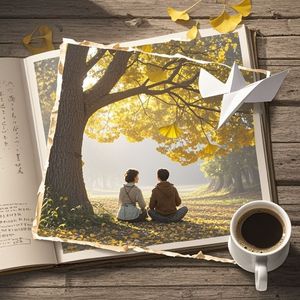 旧照片里的晚安