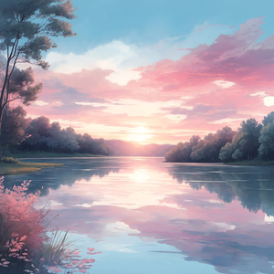 Solitary Sunset