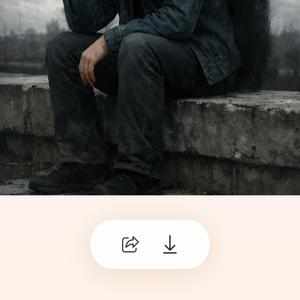 My shadow don't let go..