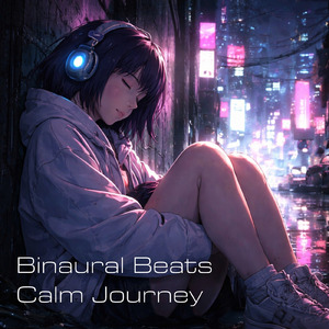 5分で眠れる - α波→θ波→δ波 - (バイノーラル)