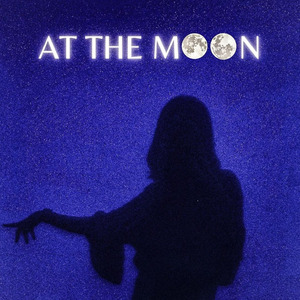 at the moon