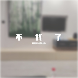 不找了