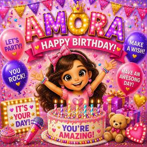 Happy Birthday Amora