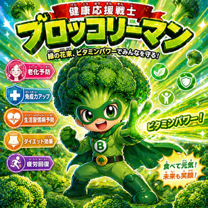 健康応援戦士ブロッコリーマン