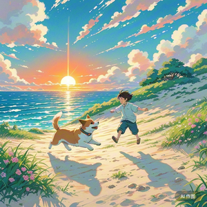 海边土坡的狗尾巴草 伴奏