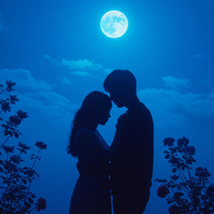 青い月夜の恋