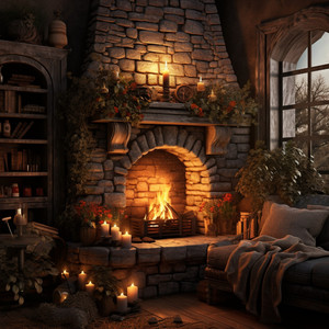 Abrazo Reconfortante De Las Llamas