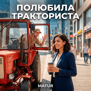 Полюбила тракториста
