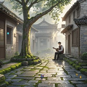 青石板上的旧时光-罗远宝