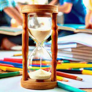 Nicht verweilen, jetzt beeilen! (Aufräummusik mit Zeitansagen)