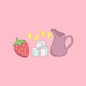 Strawberries, Sugar & Cream