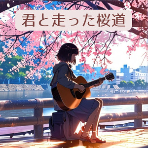 君と走った桜道