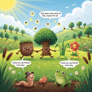 흙아, 우리 친구하자!