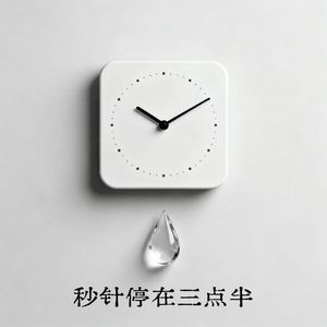 秒针停在三点半