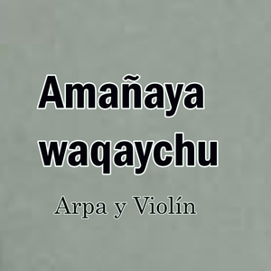 Amañaya waqaychu Arpa y Violín