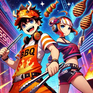 豚足ボーイと砂ずりガール