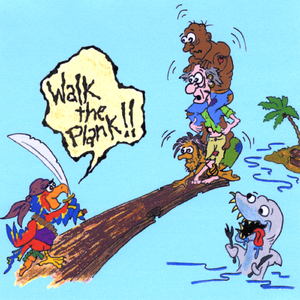 Four Pirates Who Sailed the Sea